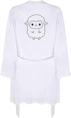 Azeeda Small 'Cute Little Sheep' Adult Dressing Robe/Gown (RO00128033)