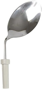 Homecraft Kings Angled Cutlery Utensils, Left Handed Spoon, (Eligible for VAT Relief in The UK) Adaptive Dining Aid for Limited Wrist or Arm Movement, Elderly, Disabled, Arthritis, Make Eating Easier