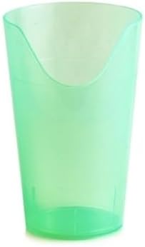 Nose Cut-Out Tumbler, Flexible, Clear, 4 oz