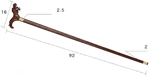 Canes Solid Wood Chicken Wings Sizes Cane Walking Stick Head The Dragon Supplies Old Gifts Walker Crutch Solid Wood Cane Old Man Wooden Elderly Crested Head Faucet Crutch Innovate