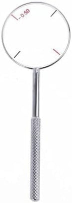 2 pcs Optometry 0.25/0.50 Trial Jackson Cross Cylinder Diopters Tool
