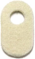 Dr. Jill’s Foot Pads, YJ2456, Latex Free Corn Pad with Off Center Hole-1/8” Felt-100 Pack