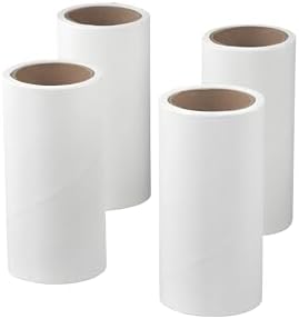 IKEA BASTIS Lint Roller Refill Set of 4, White (301.411.26)