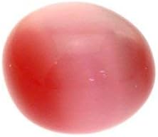 CrystalAge Pink Cat's Eye Tumble Stone (20-25mm) - Single Stone