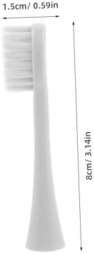 Beaupretty 3pcs Electric Toothbrush Replacement Heads Soft Bristle Fit Toothbrush Head Replacements for Adults