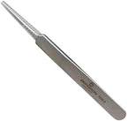 Bergeon 7026-5 precision tweezers in steel for watchmaker's and jewellers, length 110 mm