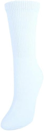 CTM Women's Cushioned Diabetic Crew Socks (3 Pair Pack)