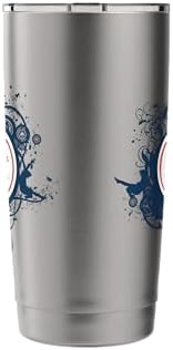 Trendy Paris Saint Germain Circle Crest Stainless Steel Insulated Tumbler