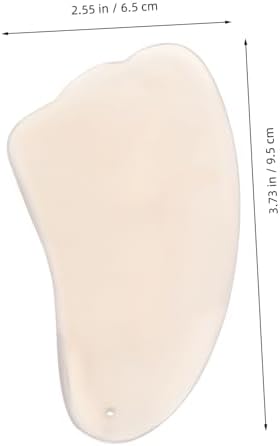 Beavorty Agate Gua Sha Tool Face Body Massager Horn-Shaped Scraping Board Gua Sha