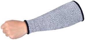 1 Pair Arm Protectors for Thin Skin and Bruising Cut Resistant Forearm Sleeve Level 5 Arm Burn Protection Sleeve