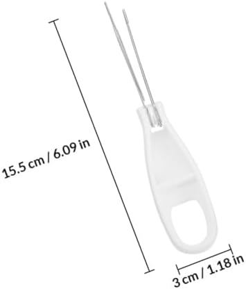 VALICLUD 2pcs Button Hook Dressing Aid Tools with Zipper Puller, Convenient Clothes Wearing Assistance Tool for Shirts and Coats, Manual Button Fastening Helper for Daily Dressing