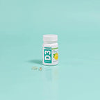 Vitamin D3 Daily Capsules for Adults (1000 IU) - Gluten-Free, Non-GMO, Supports Bone Health and Immune System - 60 Capsules