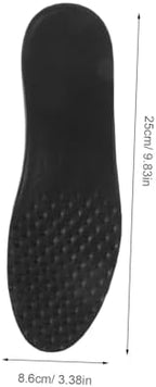 Didiseaon Breathable Running Shoe Insoles for Women, Anti-Skid Comfort Footbeds, Thin Cushioning Inserts for Sports and Military Training, Black Size 35-40