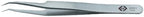 C. K Tools T2331 Stainless Steel Precision Tweezers, Superfine, 60[DEG] Angled and Offset Tips, 4 1/2-Inch OAL