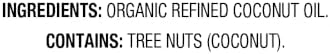 Amazon Grocery, Organic Refined Coconut Oil, 15 Fl Oz