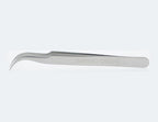 SHINING CROWN Curved Tweezers for Eyelash Extensions 1PC