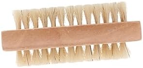 minkissy 6pcs Double Sided Nail Brush Soft Bristles for Nail Cleaning Exfoliating Comfortable Grip for Cuticle Fingernail Scrubbing for Spa and Home Manicure