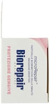 Biorepair:"Protezione Gengive" (Gum Protection) Toothpaste with microRepair, New Formula - 2.5 Fluid Ounce (75ml) Tube [ Italian Import ]