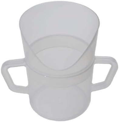 Providence Spillproof Transparent 8 oz Nosey Sippy Cup with Handles