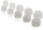 CURVD Earplug Replacement Tips Set, 5 Pairs XXS/XS/S/M/L, Noise Reduction Earbud Replacement Tips Soft Flexible Silicone Eartips Including XXS for the Smallest Ears, Earphones & Ear Buds (Cloud)