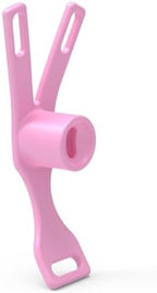 Male Flat Protection Cage with Waist Strap, Portable Negative Inverted Cage for Sissy Men -USXA04 (Pink, Short)