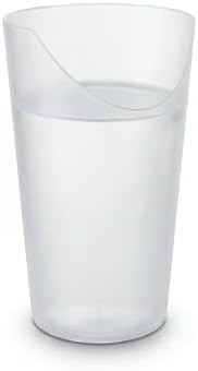 PEPE Mobility Nosey Cups for Adults (x2 Units), Drinking Cut Out Cup, Dysphagia, Hospital Cup, Aids for Elderly