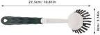 TIDTALEO Kitchen Dishwashing Brush with Long Handle Pot Cleaning Brush and Pan Scrubber for Pots Bowls and Dishes Dark Green