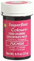 Sugarflair Food Coloring Concentrate Paste, 25 Grams Fuchsia