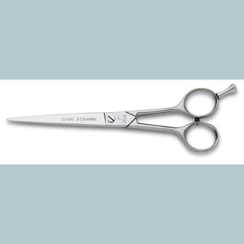 3 Claveles Classic Hairdressing Scissors 7 Inches