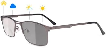 Photochromic Bifocal Reading Glasses Men Women Transition Sunglasses UV Protection Sun Readers 1.0 1.5 2.0 2.5 3.0