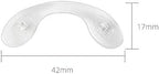 5PCS Eyeglasses Nose Pads,BEHLINE Glasses Bridge Strap/Saddle Bridge,Soft Silicone Anti-Slip Replacement Nosepads,Screw-in Eyeglasses Nose Piece for Eye Glasses Sunglass Eyewear Repair (Large-Adult)