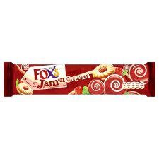 Fox's Jam'n Cream Raspberry 150G