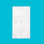 White Dinner Paper Napkins, 150 Count 2-Ply Disposable Tableware, 15 x 17 Inch Unfolded Rectangular Catering & Restaurant Party Supplies