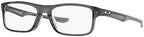 Oakley Unisex Ox8081 Plank 2.0 Rectangular Prescription Eyewear Frames