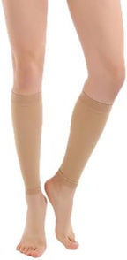 Skin Color Full Lower Leg Tattoo Cover Up Sleeve for Men Women