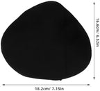 SHERCHPRY 2Pcs Breast Prosthesis Bra Insert Triangular Cotton Breast Form Covers Silicone Prosthesis Bra Sponge Sleeve Inserts Pads Covers for Women Daily