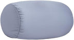 Squishy Neck Pillow, 7Inch x 12Inch Soft Travel Body Bed Pillow Bean Pillow for Kids Adult Chair Sleeping Car Seat, Fun Dormroom (Gray)