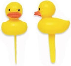 24 Pack Cake Toppers Cup Cake Toppers (Ducky Ducks)