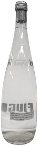 Fiuggi Still Natural Spring Water - Refreshing Taste & Hydration (6 x 1L Glass Bottles) | From Italy