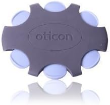 Siemens Click Dome 4 mm Open For RIC Hearing Aids - 6 Domes Each by Estwarkim