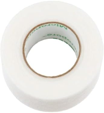 BB Micropore Tape 1530-1 (3 Rolls) 1 inc x 10 Yards, White