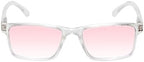 Calabria Pink FL-41 Tinted Reading Glasses Light Sensitivity Men Women Outdoor Indoor Fluorescent Photophobia Eyeglass
