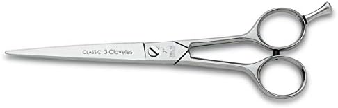 3 Claveles Classic Hairdressing Scissors 7 Inches