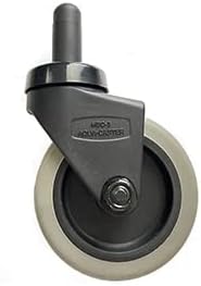 Replacement Casters Compatible with Rubbermaid WaveBrake Mop Bucket Casters - 3" Non-Marking Wheels Set of 4