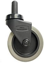 Replacement Casters Compatible with Rubbermaid WaveBrake Mop Bucket Casters - 3" Non-Marking Wheels Set of 4