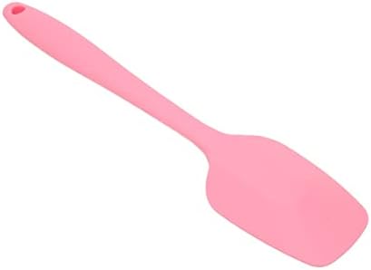 Spatula Waxing Applicator, Comfortable Grip Long Handle Heat Wax Spatulas Hanging Hole Soft Scraping Head for Mixing Masks Pigments for Beauty Salon