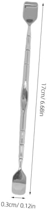 FOMIYES Threaded Tool for Face for Women/men Stainless Steel Facial Scraper Multifunctional Skin Care Tool Portable Face Exfoli