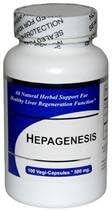 Hepagenesis (100 Capsules) - Concentrated Herbal Blend - Dietary Supplement