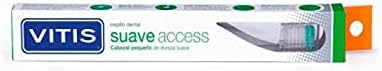 Vitis - Adult Toothbrush with Soft Bristles, Assorted Colors, 1 Count