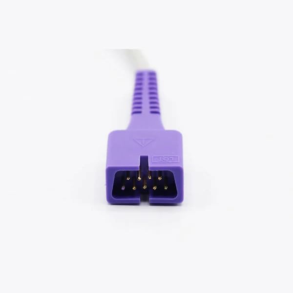 Compatible Nellcor Reusable Electronic Sensor Neonate Silicone Wrap 3.2 ft 9 Pins Connector